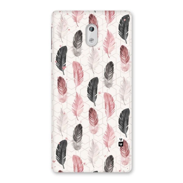 Feather Line Pattern Back Case for Nokia 3