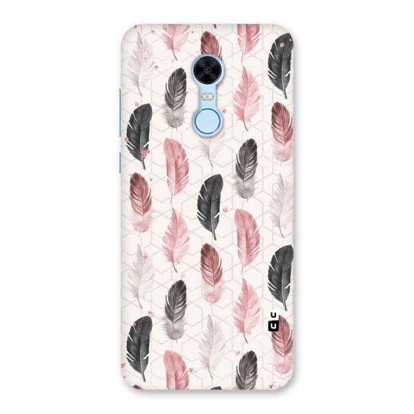 Feather Line Pattern Back Case for Redmi Note 5