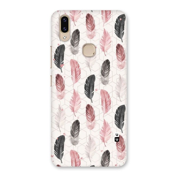 Feather Line Pattern Back Case for Vivo V9