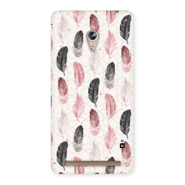 Feather Line Pattern Back Case for Zenfone 6