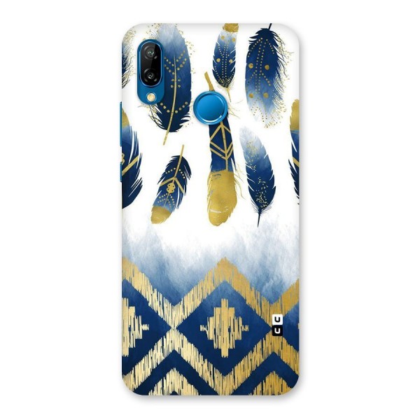 Feathers Beauty Back Case for Huawei P20 Lite