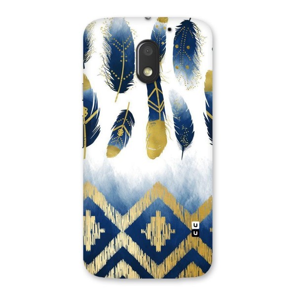 Feathers Beauty Back Case for Moto E3 Power