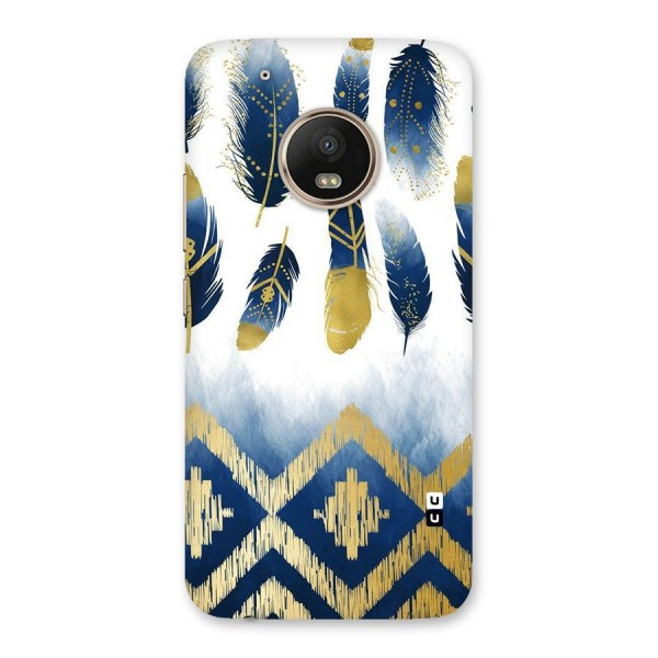 Feathers Beauty Back Case for Moto G5 Plus