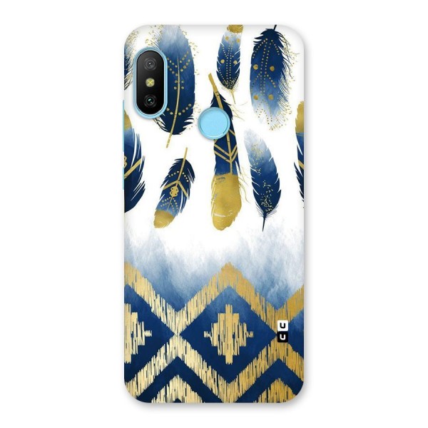 Feathers Beauty Back Case for Redmi 6 Pro