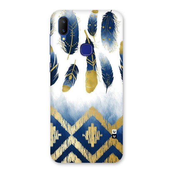 Feathers Beauty Back Case for Vivo V11