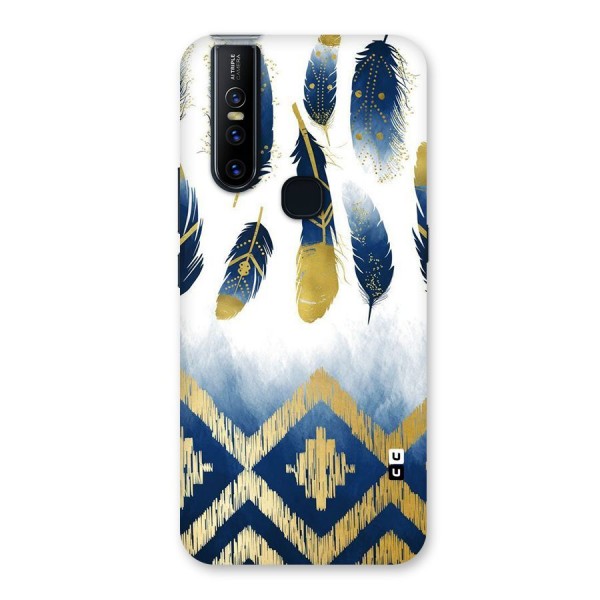 Feathers Beauty Back Case for Vivo V15