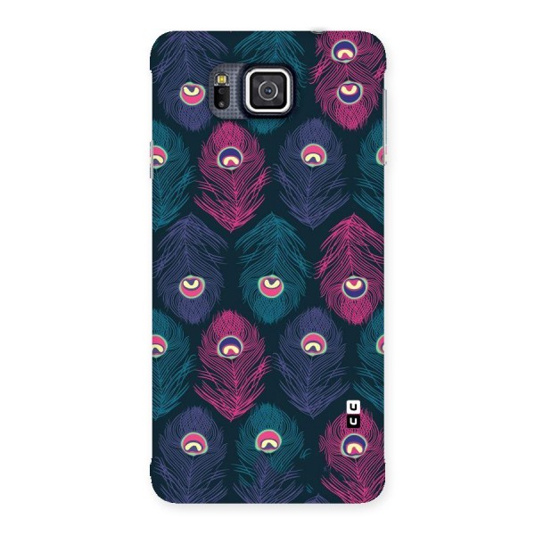 Feathers Patterns Back Case for Galaxy Alpha