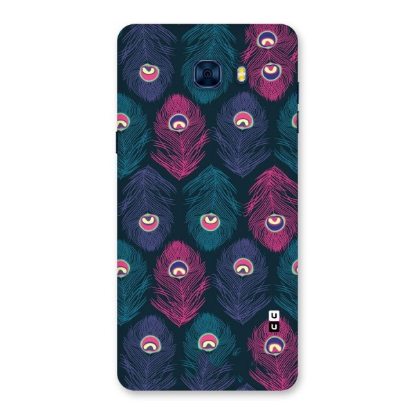 Feathers Patterns Back Case for Galaxy C7 Pro