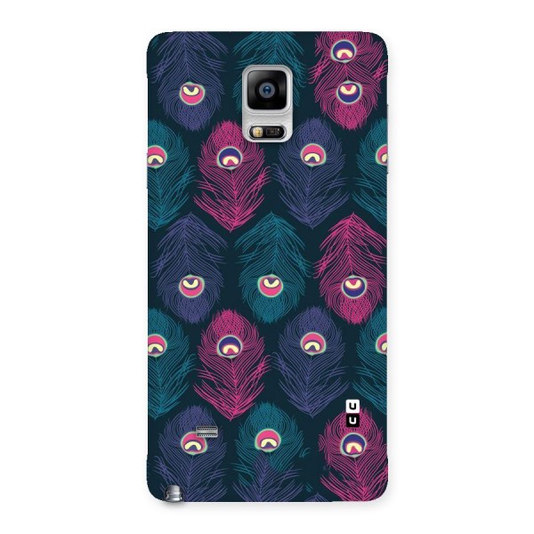 Feathers Patterns Back Case for Galaxy Note 4