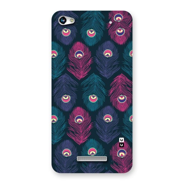 Feathers Patterns Back Case for Micromax Hue 2