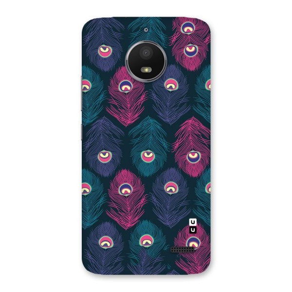 Feathers Patterns Back Case for Moto E4