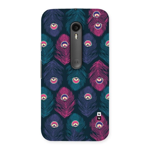 Feathers Patterns Back Case for Moto G3