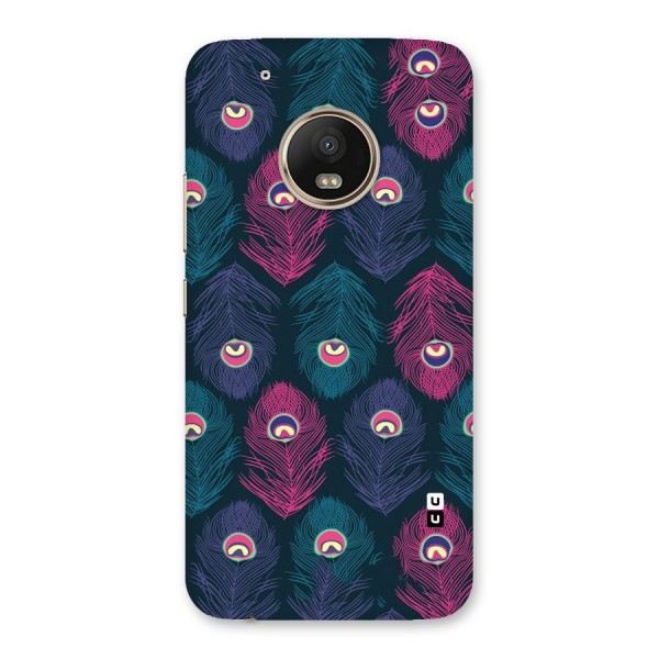 Feathers Patterns Back Case for Moto G5 Plus