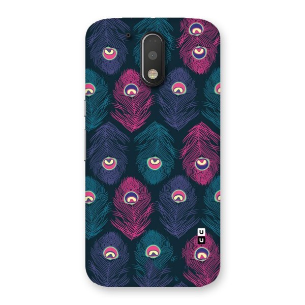 Feathers Patterns Back Case for Motorola Moto G4