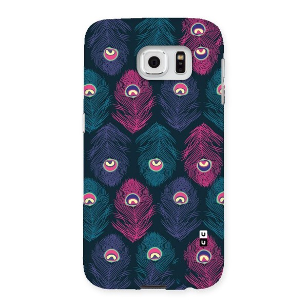 Feathers Patterns Back Case for Samsung Galaxy S6