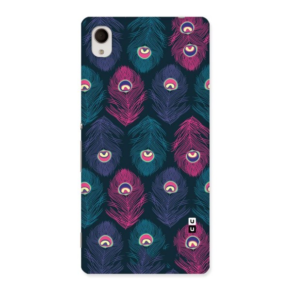 Feathers Patterns Back Case for Sony Xperia M4