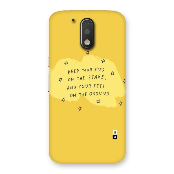 Feet On Ground Back Case for Motorola Moto G4