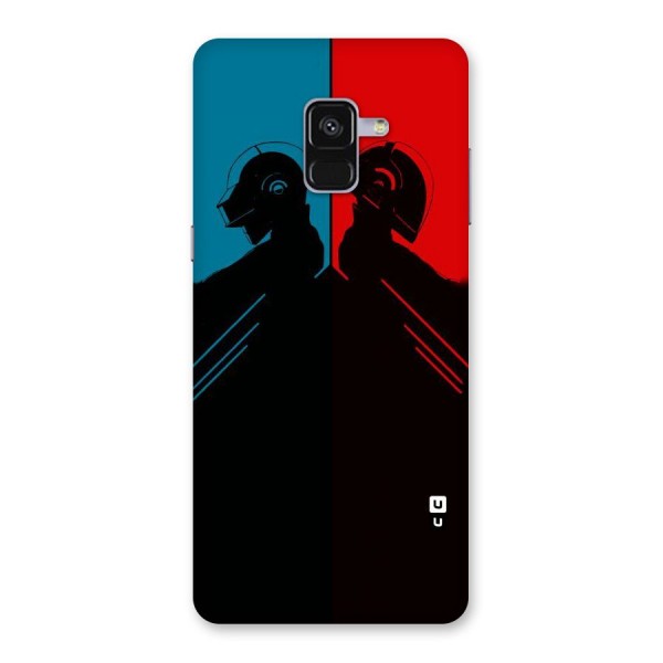 Fight Colours Back Case for Galaxy A8 Plus