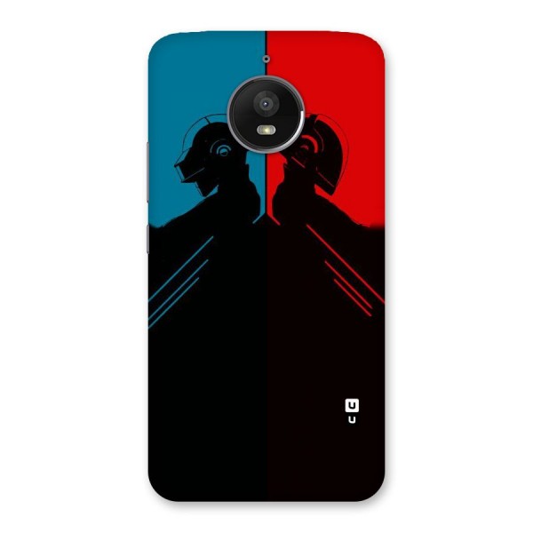 Fight Colours Back Case for Moto E4 Plus