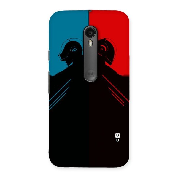 Fight Colours Back Case for Moto G3