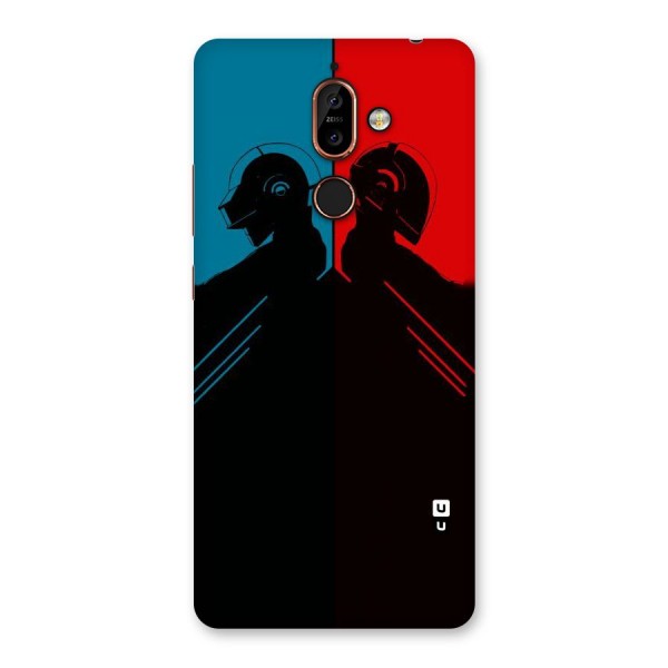 Fight Colours Back Case for Nokia 7 Plus