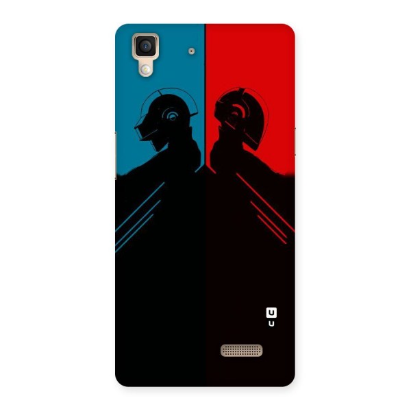 Fight Colours Back Case for Oppo R7