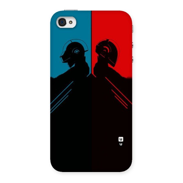 Fight Colours Back Case for iPhone 4 4s