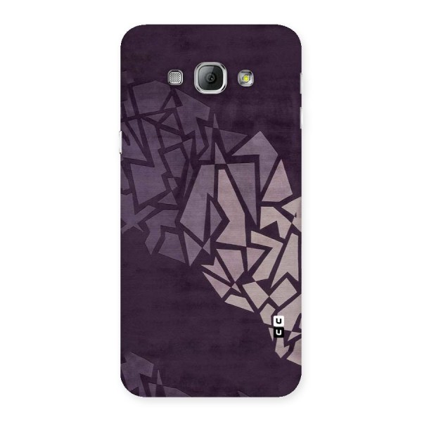 Fine Abstract Back Case for Galaxy A8