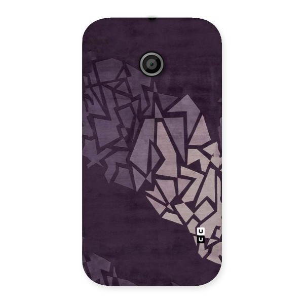 Fine Abstract Back Case for Moto E