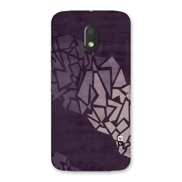 Fine Abstract Back Case for Moto E3 Power