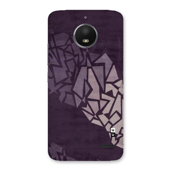 Fine Abstract Back Case for Moto E4