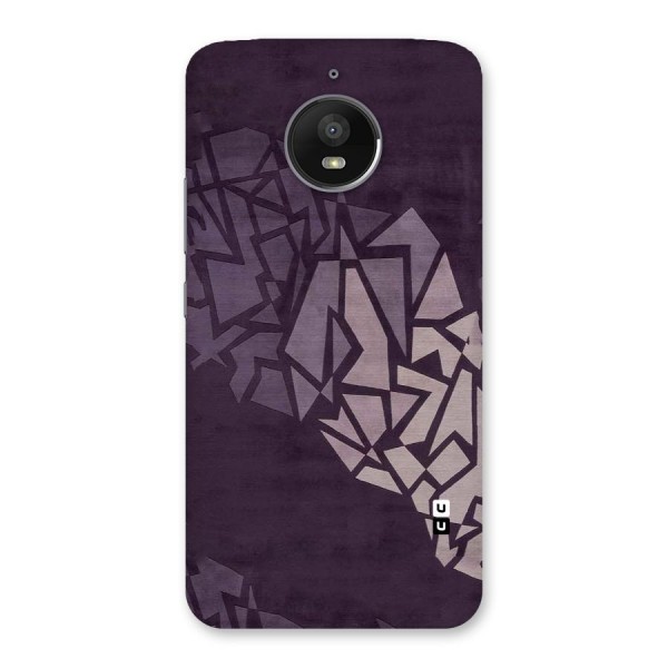 Fine Abstract Back Case for Moto E4 Plus