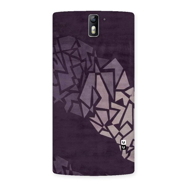 Fine Abstract Back Case for One Plus One