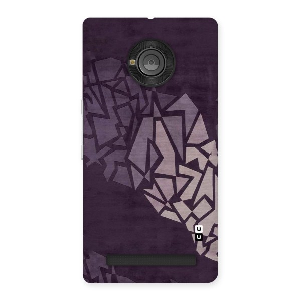 Fine Abstract Back Case for Yu Yuphoria