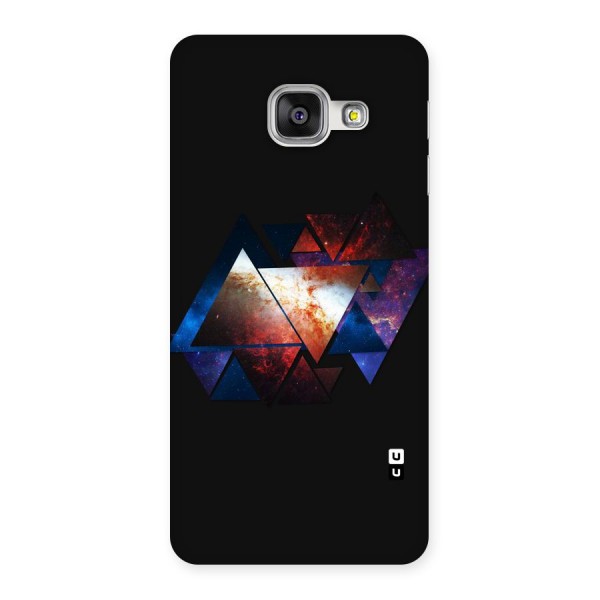 Fire Galaxy Triangles Back Case for Galaxy A3 2016