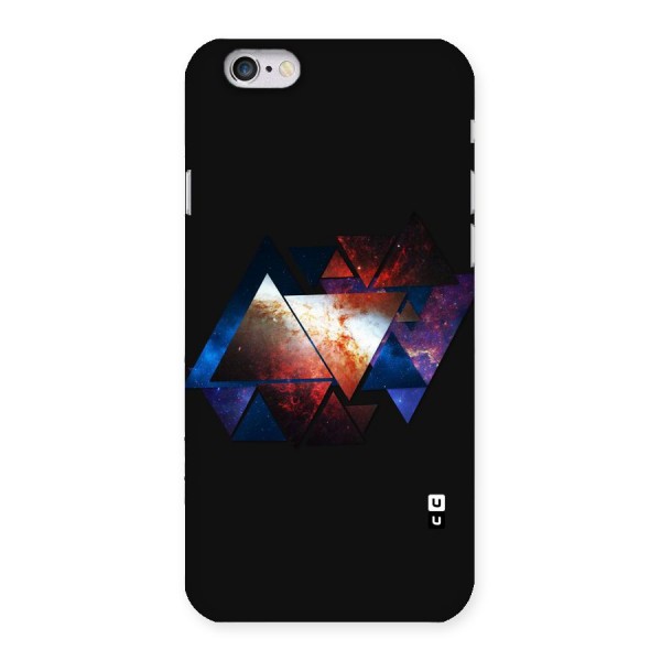 Fire Galaxy Triangles Back Case for iPhone 6 6S