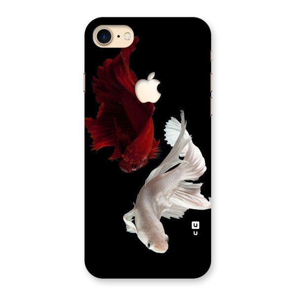 Fish Design Back Case for iPhone 7 Apple Cut