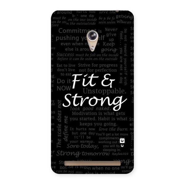 Fit And Strong Back Case for Zenfone 6