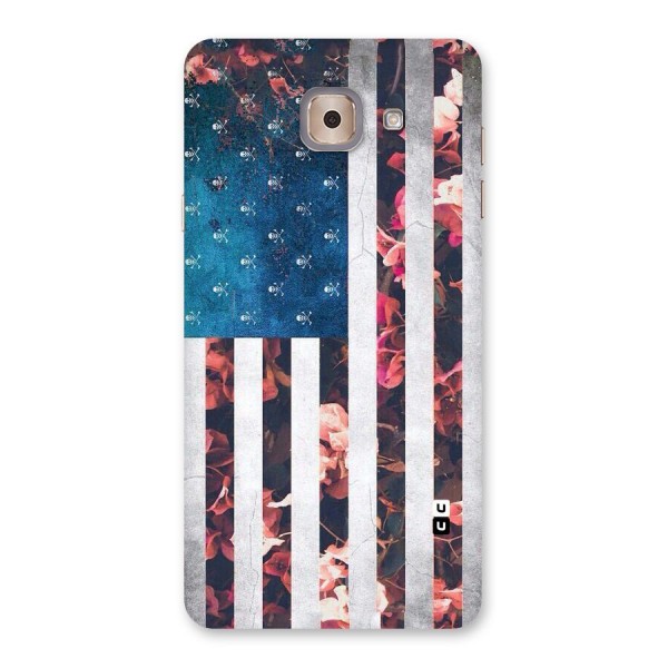 Flag Stripes Back Case for Galaxy J7 Max