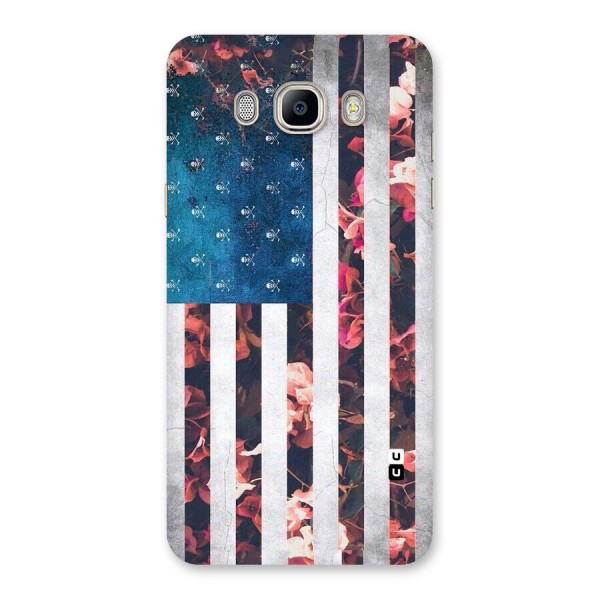 Flag Stripes Back Case for Galaxy On8