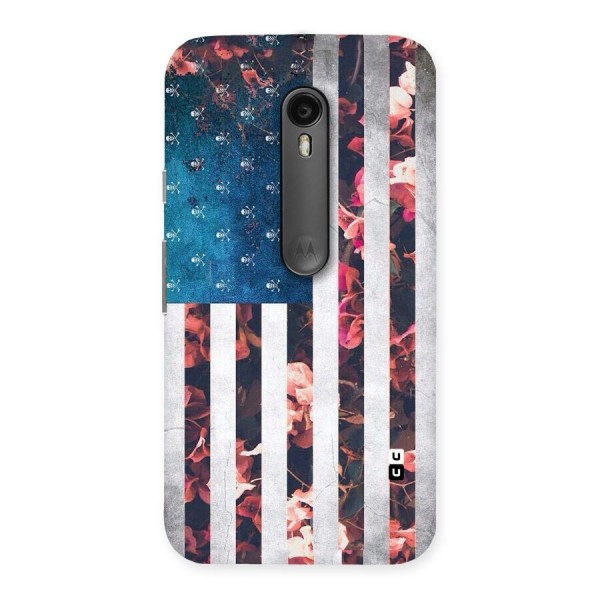 Flag Stripes Back Case for Moto G3