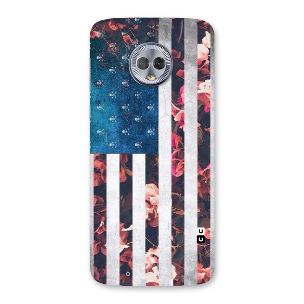 Flag Stripes Back Case for Moto G6