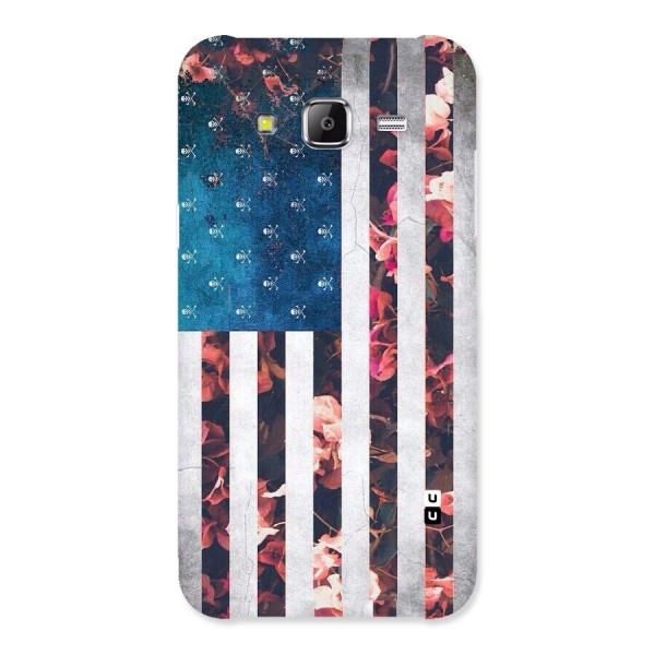 Flag Stripes Back Case for Samsung Galaxy J5