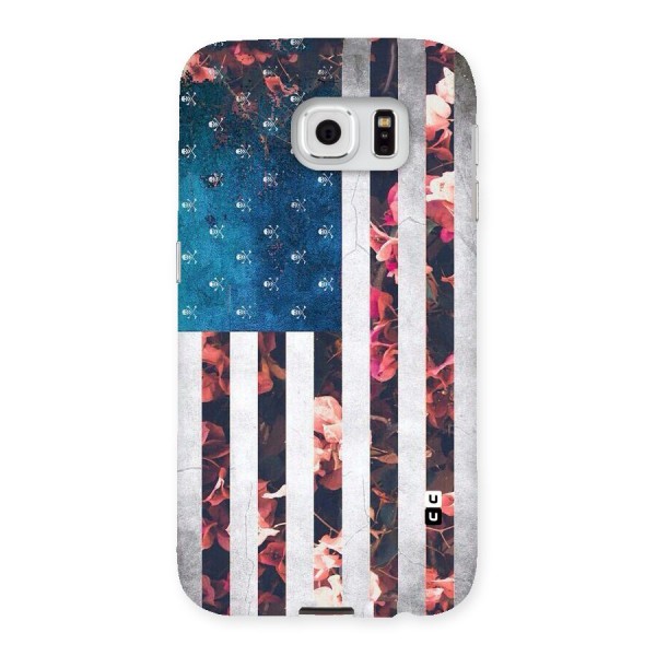 Flag Stripes Back Case for Samsung Galaxy S6