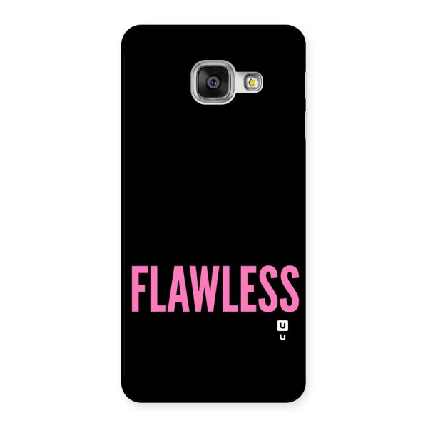 Flawless Pink Design Back Case for Galaxy A3 2016