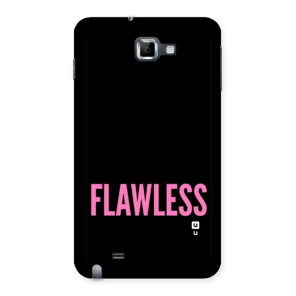 Flawless Pink Design Back Case for Galaxy Note