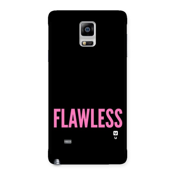 Flawless Pink Design Back Case for Galaxy Note 4