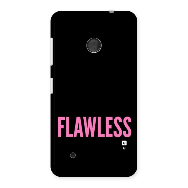 Flawless Pink Design Back Case for Lumia 530