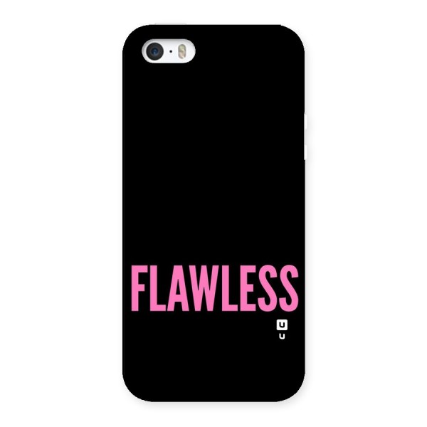 Flawless Pink Design Back Case for iPhone 5 5S