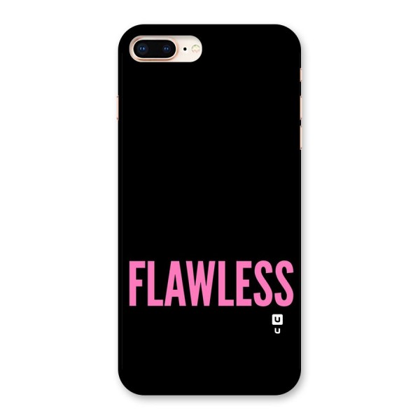 Flawless Pink Design Back Case for iPhone 8 Plus